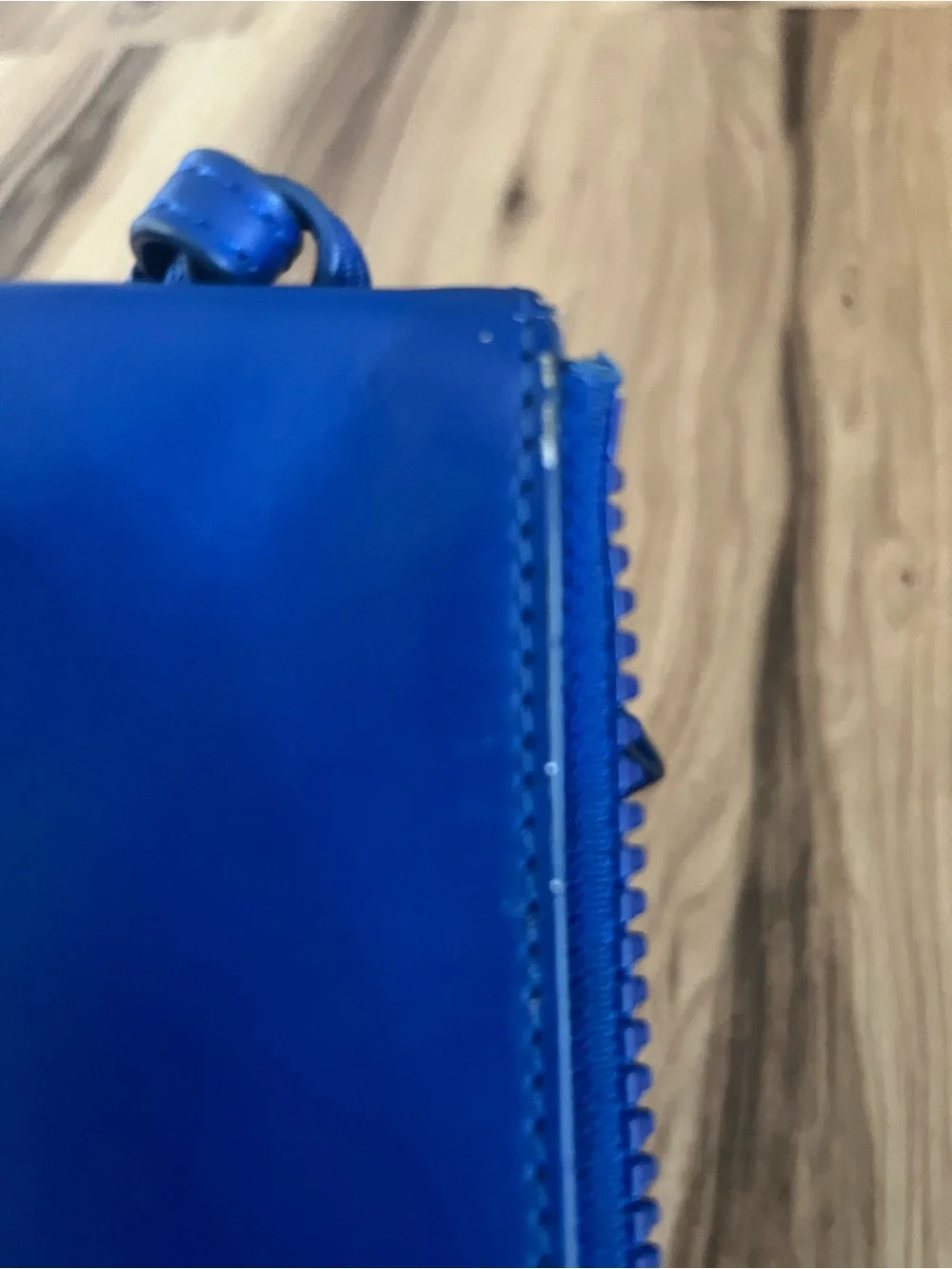 Lululemon DOUBLE UP Pouch Wallet Wristlet Bag Wrist Strap ROYAL COBALT